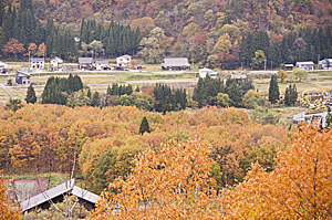 旅行村から只見方面