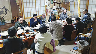 盛り上がった新年会