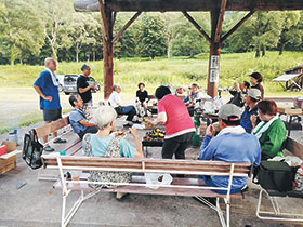 BBQ会場