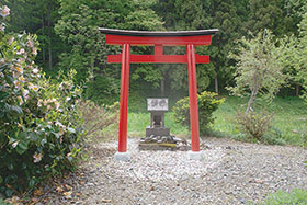 山内さん宅の屋敷稲荷