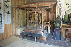 富士神社の祭壇