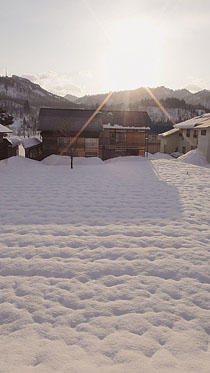 雪えくぼ