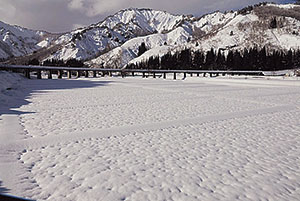 雪えくぼ